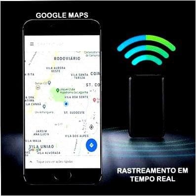 Mini Rastreador GPS Portátil - Rastreamento em Tempo Real e Monitoramento de Voz