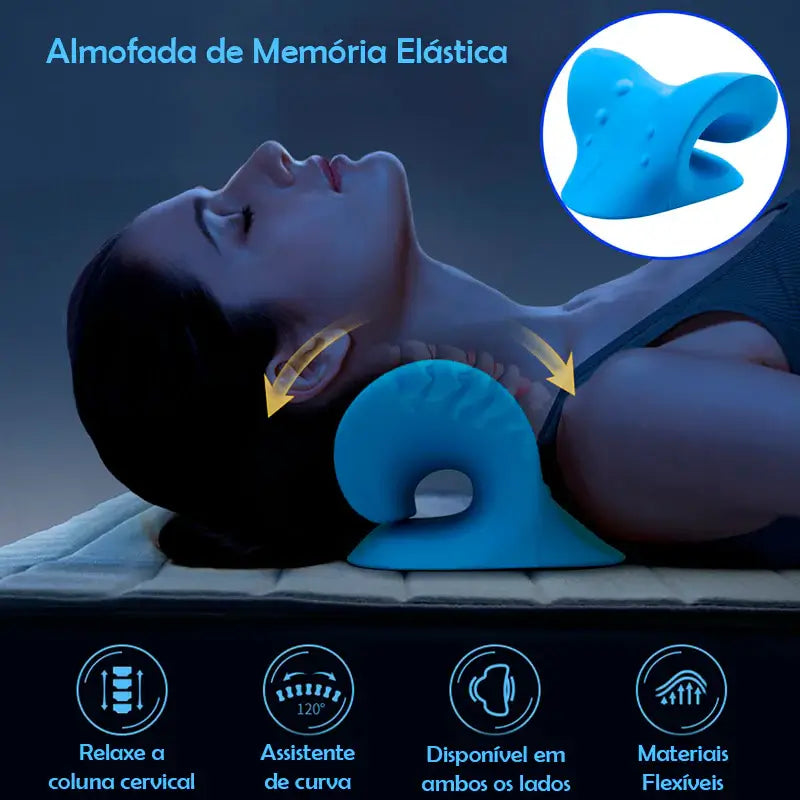 Travesseiro de Alimento Cervical (Alivia a Dor, Alinha Coluna)