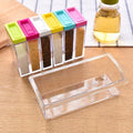 Organizador de Temperos em Acrílico - Porta Condimento - 7 Peças