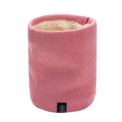 Female Knit Woolen Pulloves False Collar Warm Scarve Unisex Winter Plush Thicken Elastic Windproof Cycling Neck Guard Scarf O8 - Nossa Casa Completa