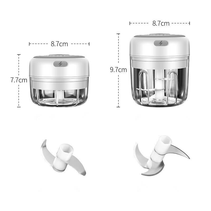 Mini Processador Elétrico de Alimentos Portátil - Nossa Casa Completa