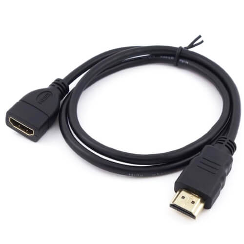 Cabo HDMI Macho/Fêmea Extensão 4K/3D/Full HD - Nossa Casa Completa