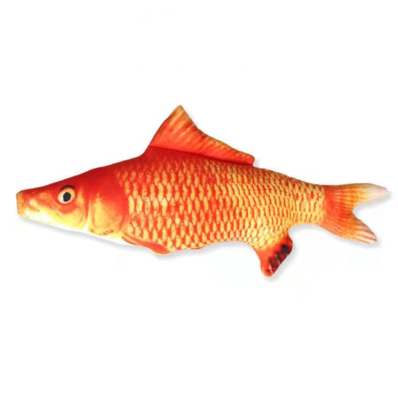 Peixinho de Pelúcia Brinquedo travesseiro Para Gatos - Nossa Casa Completa