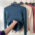 Blusa Manga Longa de Gola Alta
