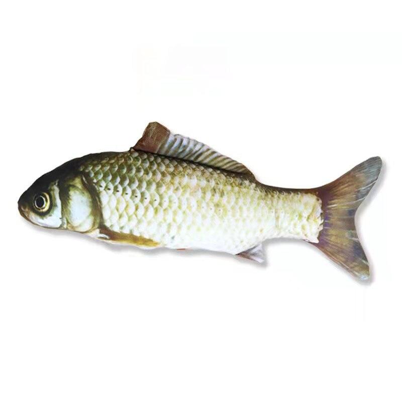 Peixinho de Pelúcia Brinquedo travesseiro Para Gatos - Nossa Casa Completa