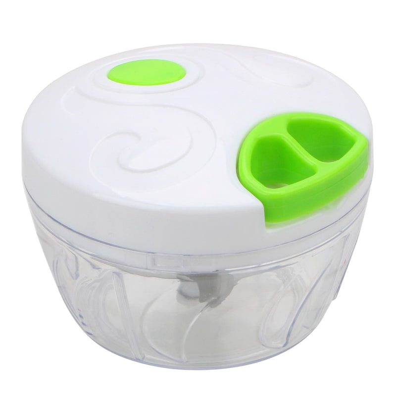 Mini Processador Manual com 3 Lâminas