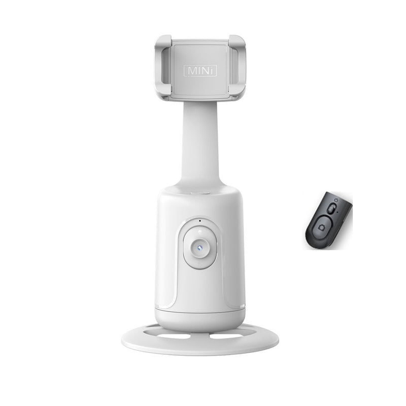 Auto Face Tracking Gimbal Phone Vlog Live Phone selfie stick Smart holder AI Follow-Up video Vlog Live Gimbal Stabilizer Tripod - Nossa Casa Completa