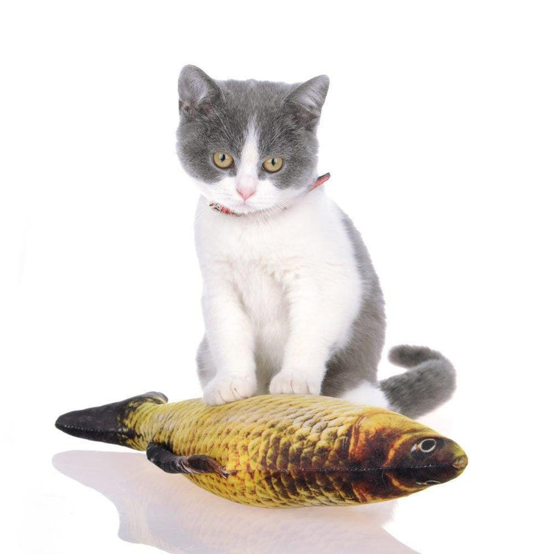 Peixinho de Pelúcia Brinquedo travesseiro Para Gatos - Nossa Casa Completa
