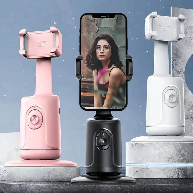 Tripé Tikstar Pro Rtoação 360° Reconhecimento Facial