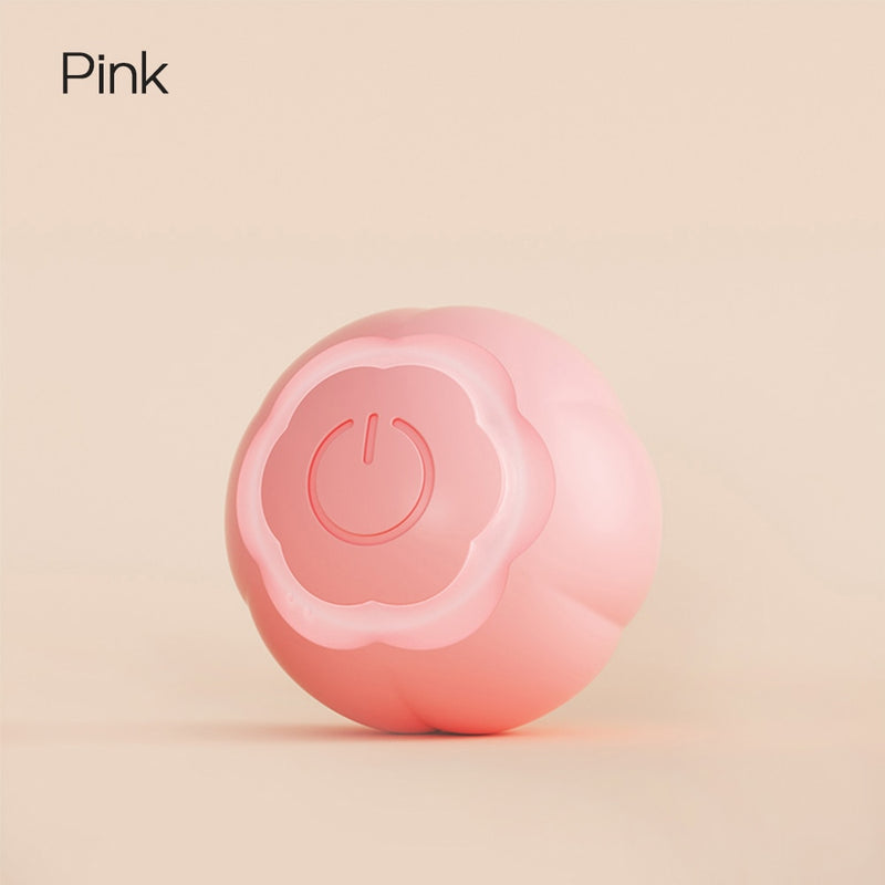 Smart Electric Cat Ball Toys Automatic Rolling Cat Toys for Cats Training Self-moving Kitten Toys for Indoor Interactive Playing