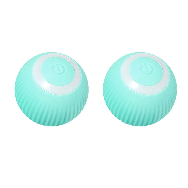 Smart Electric Cat Ball Toys Automatic Rolling Cat Toys for Cats Training Self-moving Kitten Toys for Indoor Interactive Playing