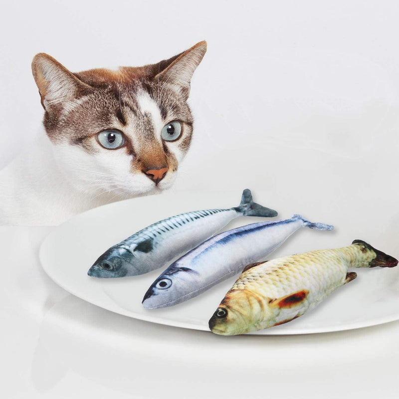 Peixinho de Pelúcia Brinquedo travesseiro Para Gatos - Nossa Casa Completa