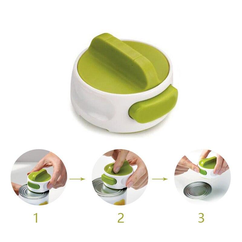 Portable Can Opener Stainless Steel Manual Adjustable Anti Skid Knurled Handl Beer Jar Bottle Opener Kitchen Accessoris Gadgets - Nossa Casa Completa