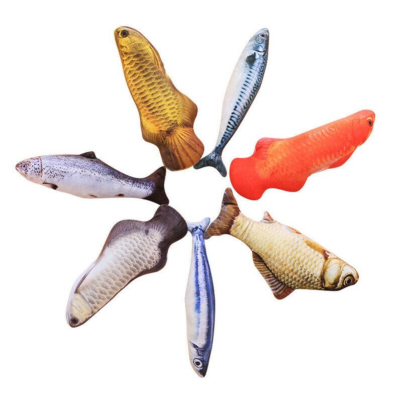 Peixinho de Pelúcia Brinquedo travesseiro Para Gatos - Nossa Casa Completa