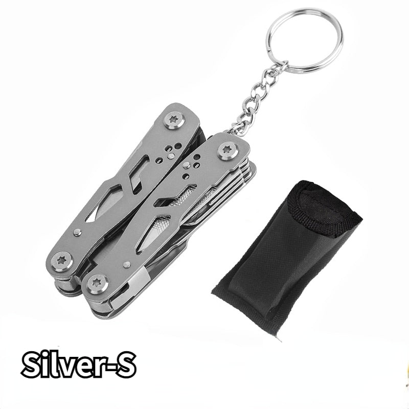 Multifunction Folding Pliers Pocket Knife Pliers Outdoor Camping Survival Hunting Tools Stainless Steel Multi-tool Pocket Knife - Nossa Casa Completa