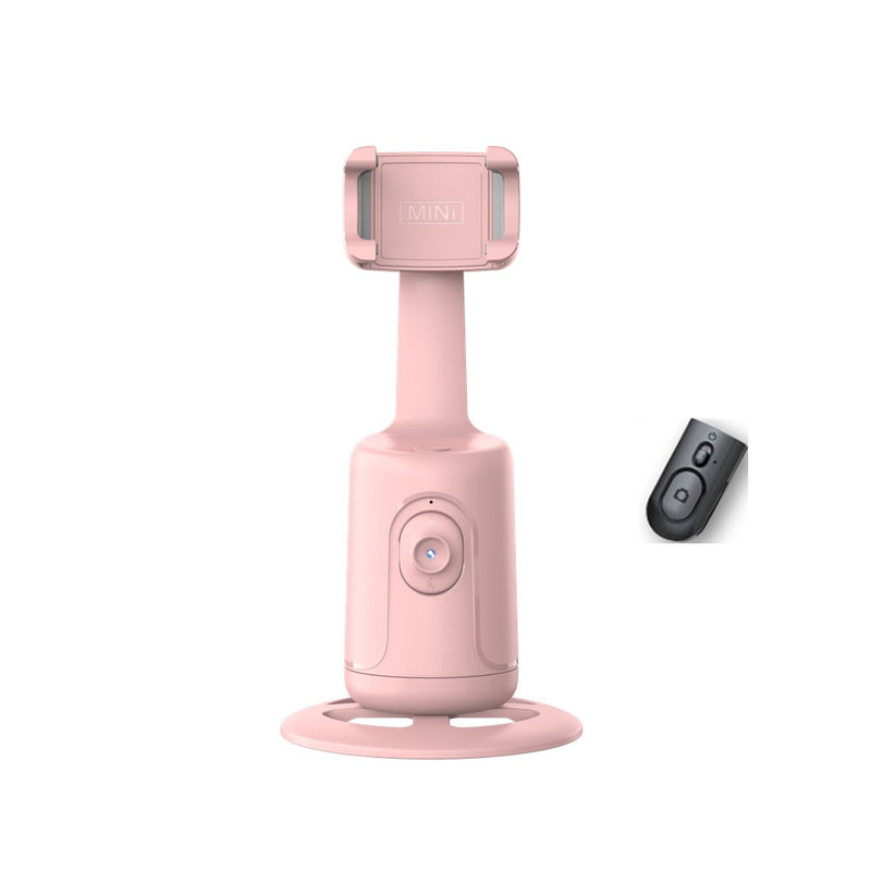 Auto Face Tracking Gimbal Phone Vlog Live Phone selfie stick Smart holder AI Follow-Up video Vlog Live Gimbal Stabilizer Tripod - Nossa Casa Completa