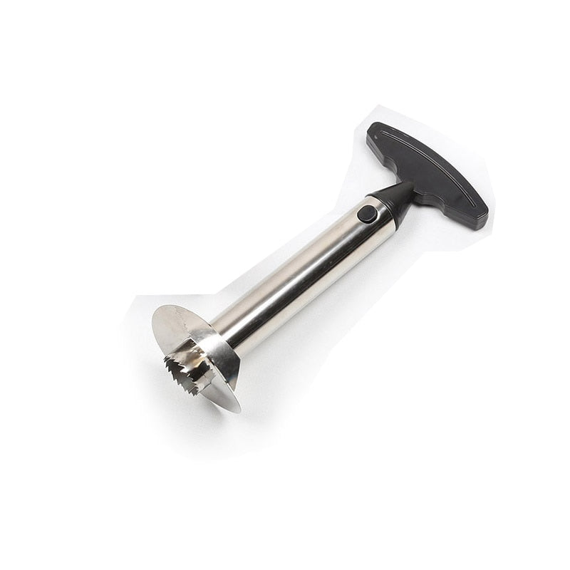 Descascador Fatiador de Abacaxi em Aço Inox Espiral 3 em 1