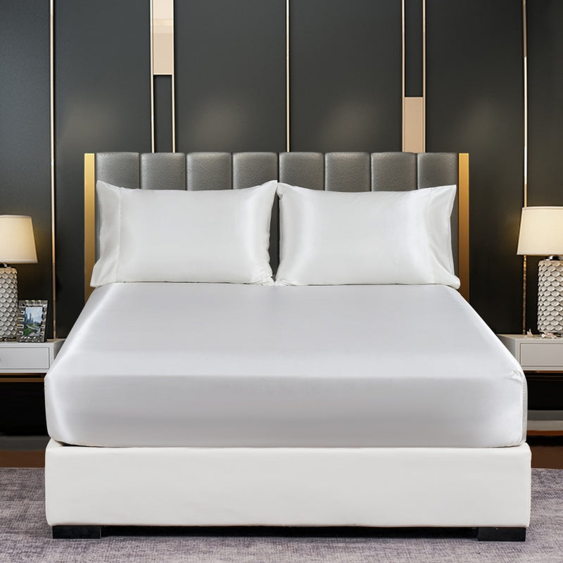 Roupa de Cama em Seda c/ Elástico Anti-Deslize (Luxo e Conforto) - Nossa Casa Completa