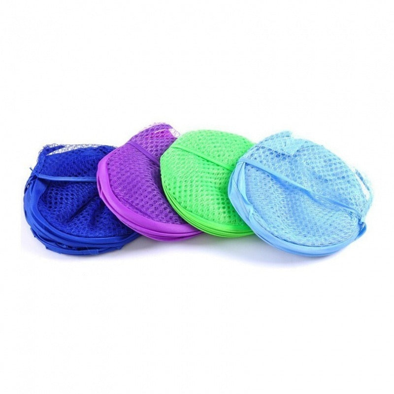 Cesto Organizador de Nylon - Para Roupas e Brinquedos (Dobrável) - Nossa Casa Completa