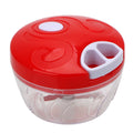 Mini Processador Manual com 3 Lâminas