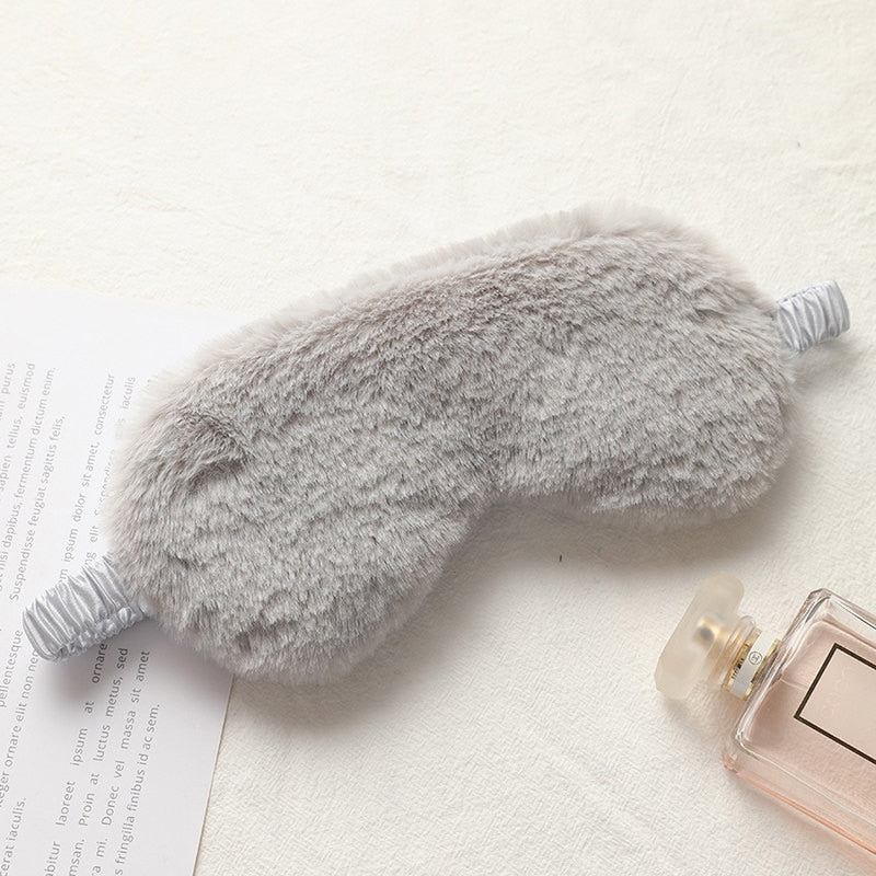 Mascara do Sono (Durma bem) de Veludo, Confortável e Macia - Nossa Casa Completa