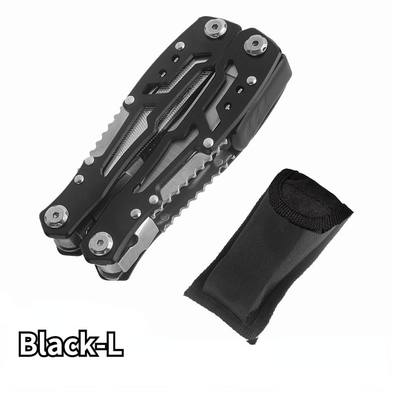 Multifunction Folding Pliers Pocket Knife Pliers Outdoor Camping Survival Hunting Tools Stainless Steel Multi-tool Pocket Knife - Nossa Casa Completa