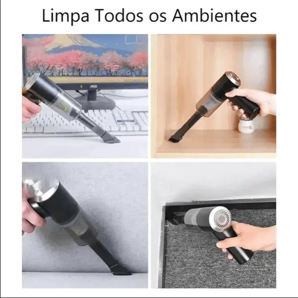 Mini Aspirador de Pó SucFull Pro® 2 em1 Portátil  - Frete Grátis Hoje
