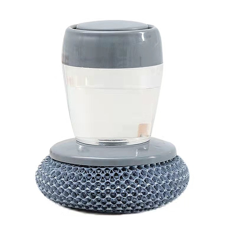 Escova de Limpeza com Dispensador de Sabão Líquido - Sparkle Sponge