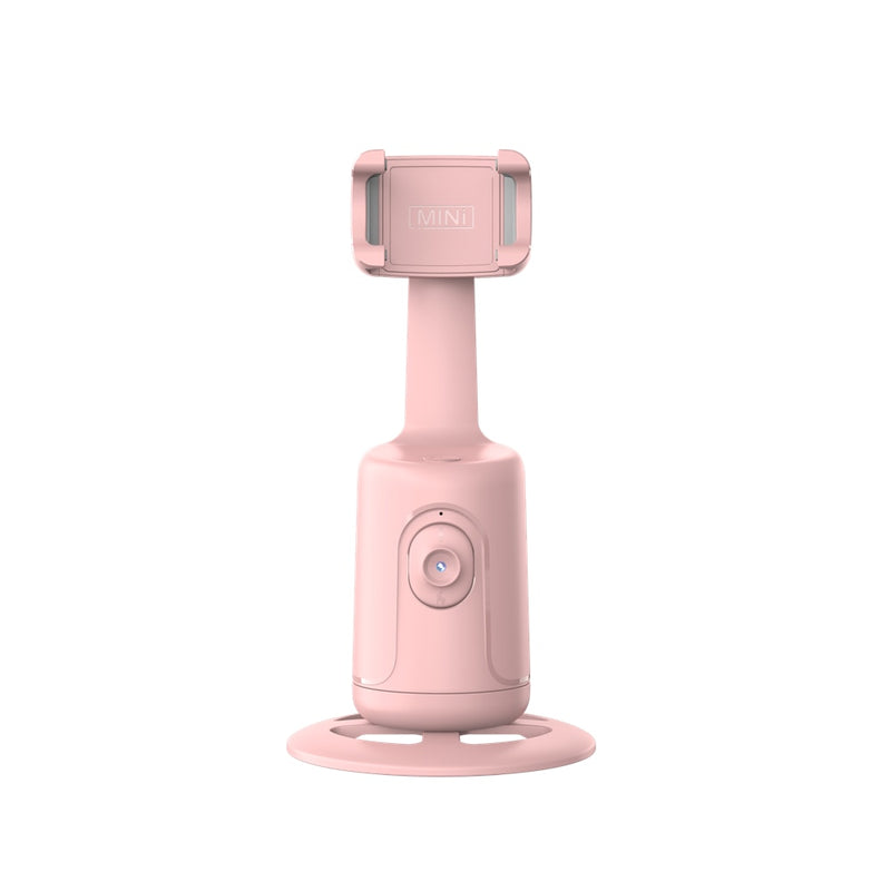 Auto Face Tracking Gimbal Phone Vlog Live Phone selfie stick Smart holder AI Follow-Up video Vlog Live Gimbal Stabilizer Tripod - Nossa Casa Completa