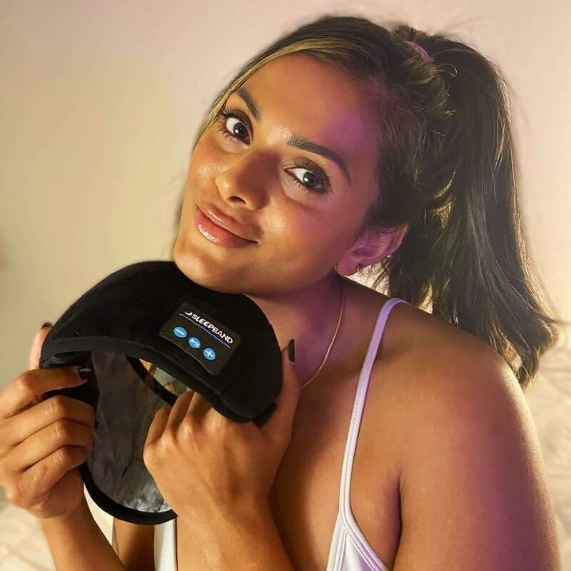 Super Mascara de Dormir com Fone Bluetooth Embutido - Nossa Casa Completa