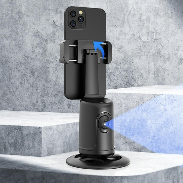 Tripé Tikstar Pro Rtoação 360° Reconhecimento Facial