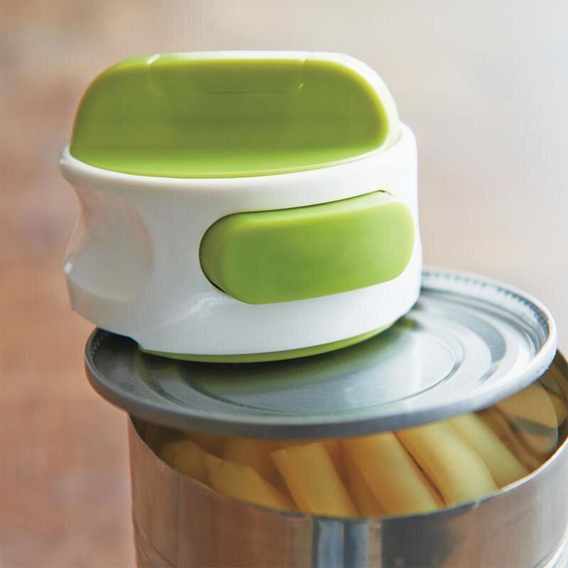 Portable Can Opener Stainless Steel Manual Adjustable Anti Skid Knurled Handl Beer Jar Bottle Opener Kitchen Accessoris Gadgets - Nossa Casa Completa