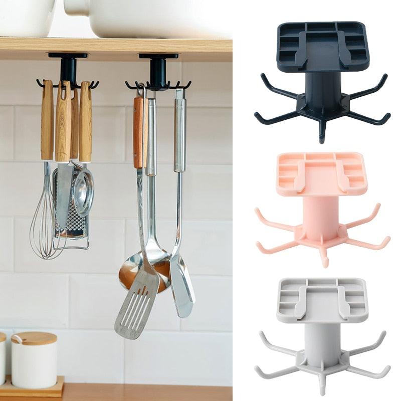 Gancho Rotativo 360° Organizador de Cozinha - Nossa Casa Completa